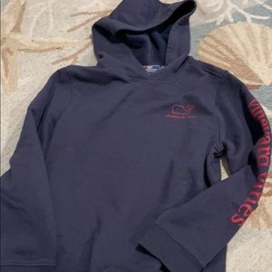 Vineyard vines hooded pull over